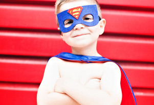 The Big Brother Superman Shoot at Discovery Green