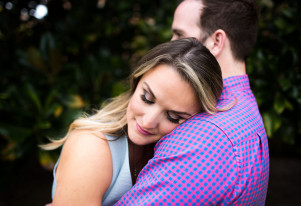Engagement Photoshoot at Rice University with J + R