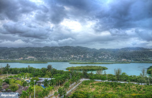 view of jamaica from carnival cruise ship magic